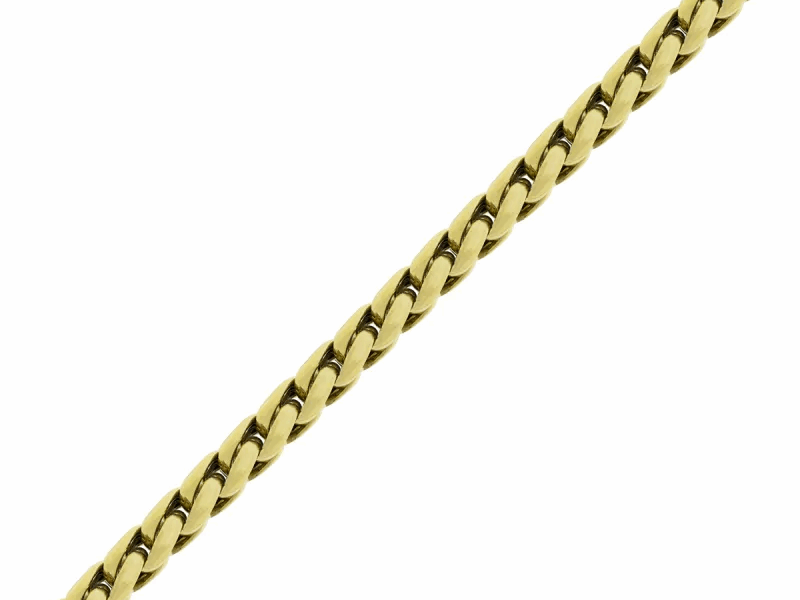 Pulsera Oro Amarillo 18k Espiga