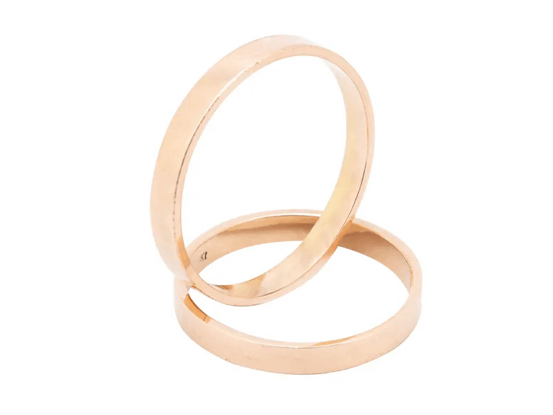 Anillos Clásicos Cinta 4g