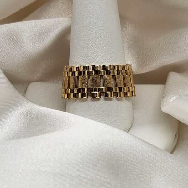 Anillo tipo Rolex Oro 18k Varios Talles y Gr.